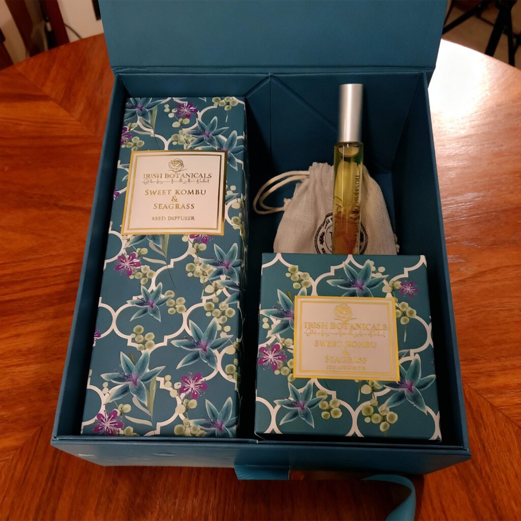 Irish Botanicals gift box - Sweet Kombu and Seagrass