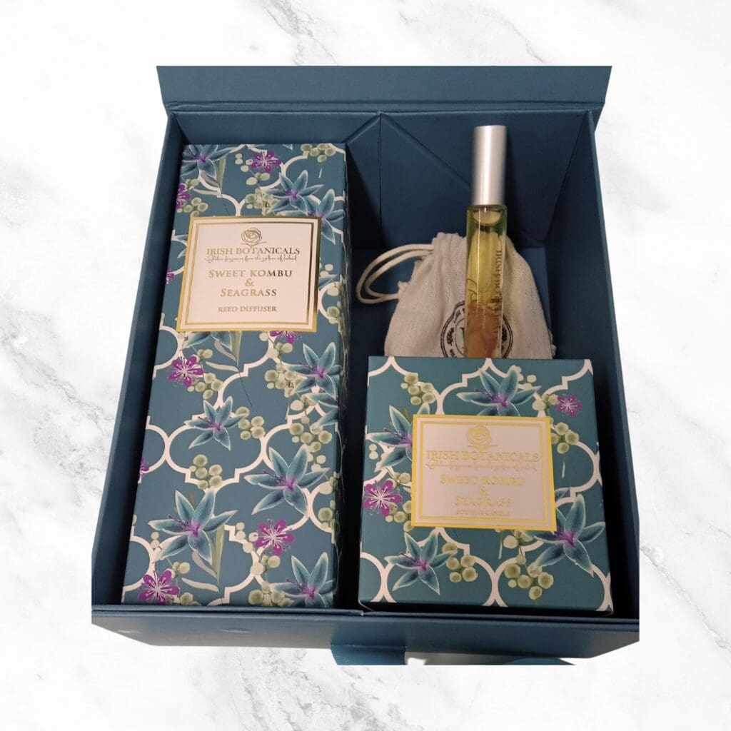 Irish Botanicals gift box - Sweet Kombu and Seagrass